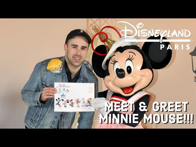 Disneyland Paris (March 2024): Meet & Greet Minnie Mouse!!!