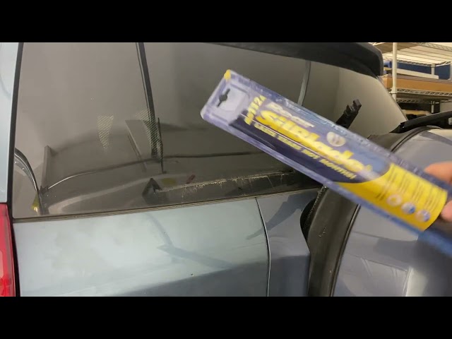 Change Rear Wiper Toyota Rav4 in One Min or less and last a lifetime.