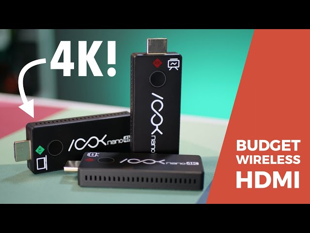 The best BUDGET 4K wireless HDMI transmitter?