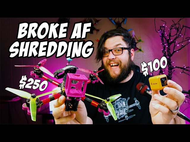 Broke AF freestyle FPV drone ripping...but is it good enough?  // Bacon's Budget Build