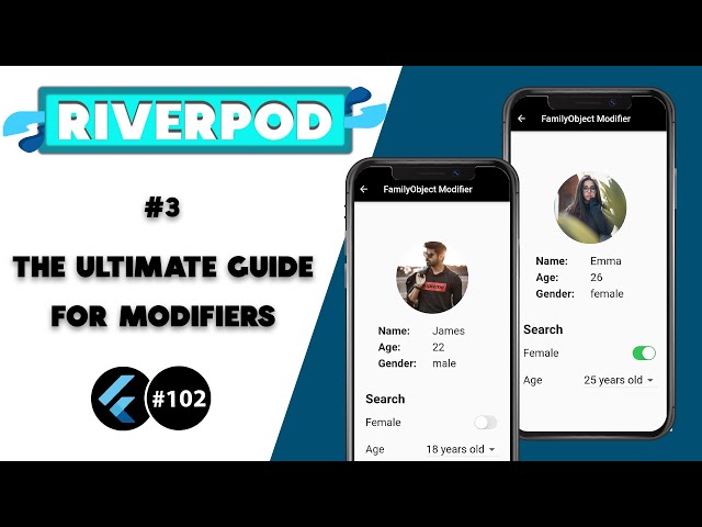 Flutter Tutorial - Riverpod - 3/3 The Complete Guide For Modifiers