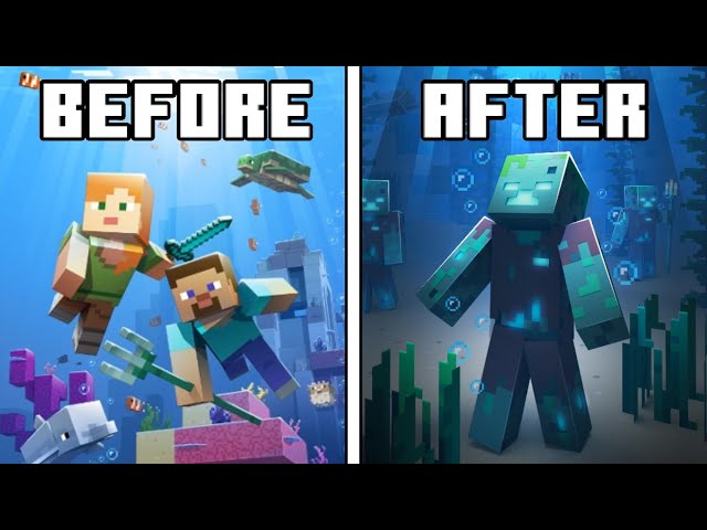 The Story of Minecraft's Drowned