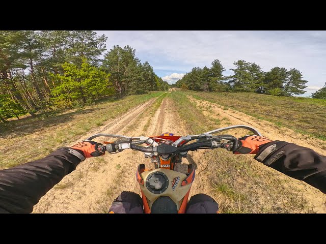 Ride the Thunder: Dominating Trails with the KTM 350 SX-F
