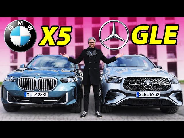 Mercedes GLE gegen BMW X5 Vergleich