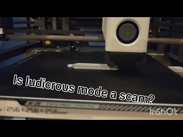 does speed effect quality on the Bambu labs P1P 3d printer? (surprising results)