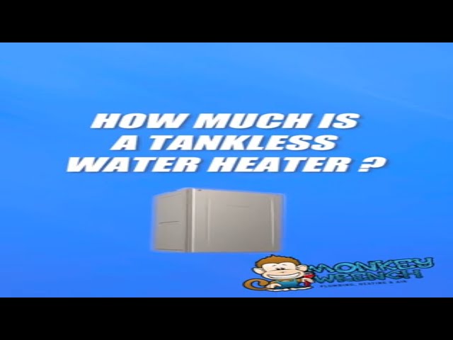 How much is tankless water heater? #shorts