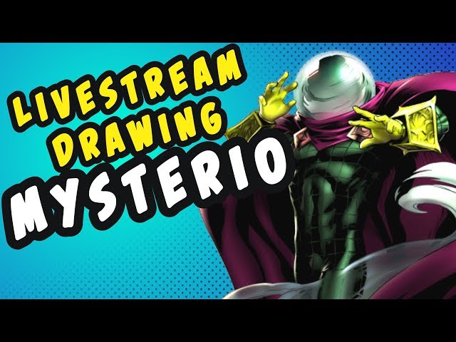 Drawing MYSTERIO - Spider-man Far From Home