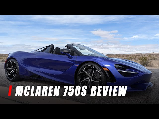 Mclaren 750S Spider First Drive Review Recap