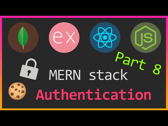 MERN stack secure authentication Part 8 | React setup | JWT, Cookies, Bcrypt, React Hooks.
