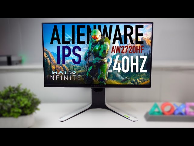 Alienware AW2720HF Gaming Monitor Unboxing & Review! The 240Hz Beast with a Futuristic Design.