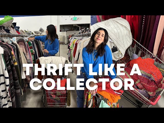 HOW TO THRIFT LIKE A COLLECTOR!