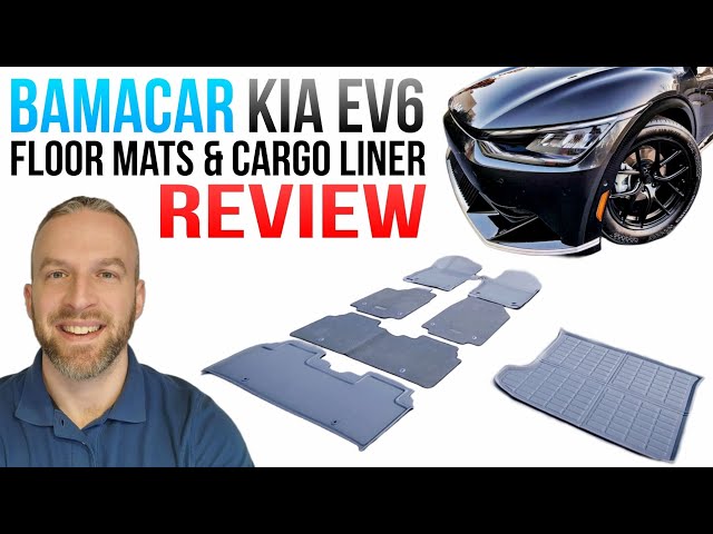 BAMACAR Kia EV6 Floor Mats and Cargo Liner Review | Best Bang for Your Buck? 🤔