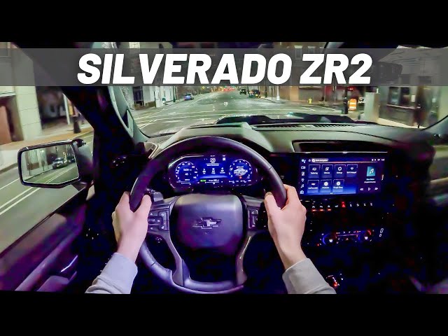 2023 Chevrolet Silverado ZR2 | POV NIGHT DRIVE