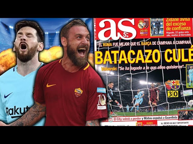 Roma 3-0 Barcelona | The Most SHOCKING Comeback In UCL History?! | #UCLReview
