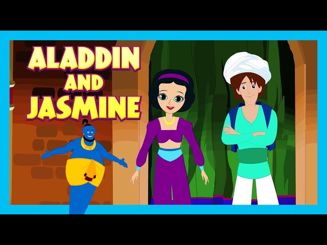 ALADDIN AND JASMINE | ENGLISH ANIMATED STORIES FOR KIDS | TRADITIONAL STORY