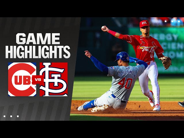 Cubs vs. Cardinals Game Highlights (5/25/24) | MLB Highlights
