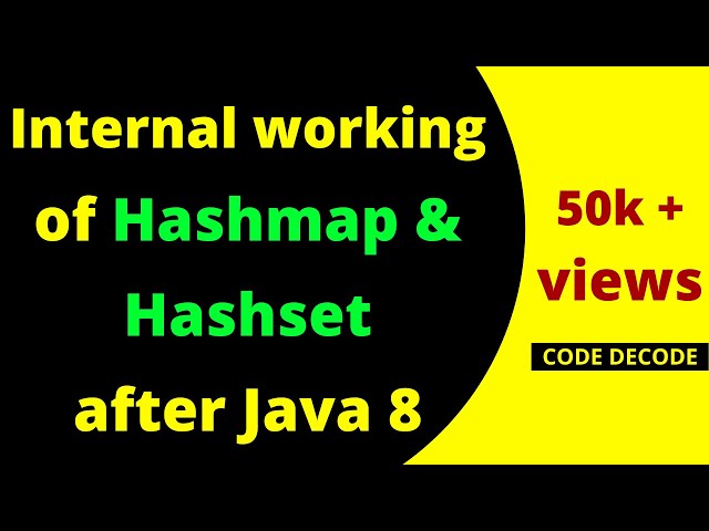 Internal Working and implementation of hashmap and hashset | Java Interview Questions | Code Decode