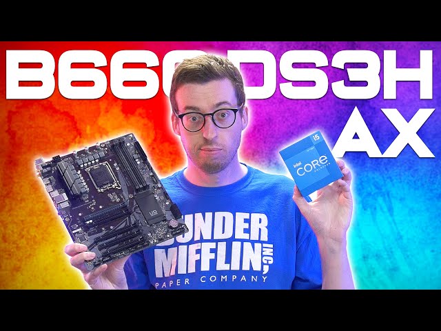 Budget 12th Gen! - Gigabyte B660 DS3H AX - Unboxing & Overview! [4K]