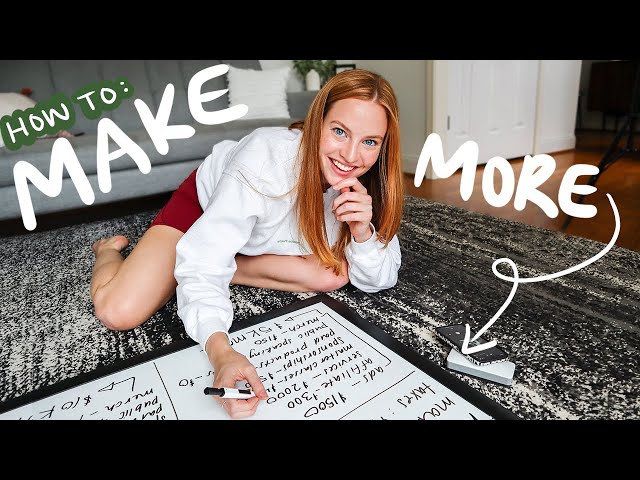 How To Create A Money Plan To Make More Money in 2021 // Step by step strategy I've used for years