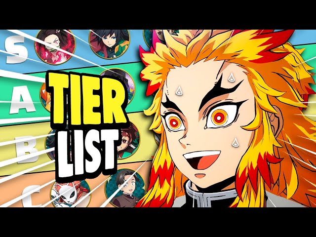All Demon Slayer Characters RANKED — Tier List (No DLC)