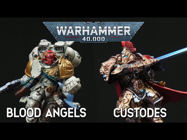 Blood Angels vs Adeptus Custodes - Warhammer 40K Battle Report 2000 Punkte