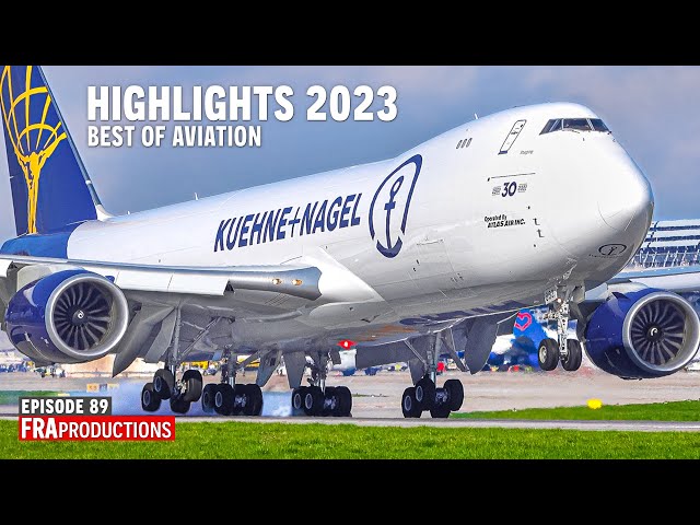 Planespotting HIGHLIGHTS 2023: AN124, 747 Retro, A400 & more