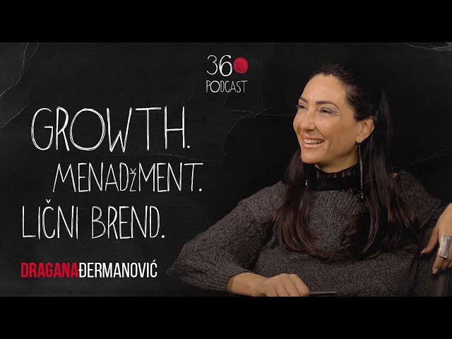 Podcast 360 | Dragana Gaga Đermanović | Growth, Menadžment, Lični brend