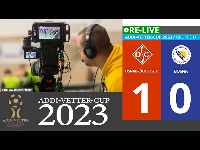 Addi-Vetter-Cup 2023: Gruppe D / Osnabrücker Sportclub II gegen SC Bosna 1:0