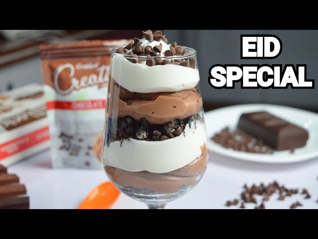 CHOCOLATE MOUSSE CUP by (YES I CAN COOK) Ramadan Special