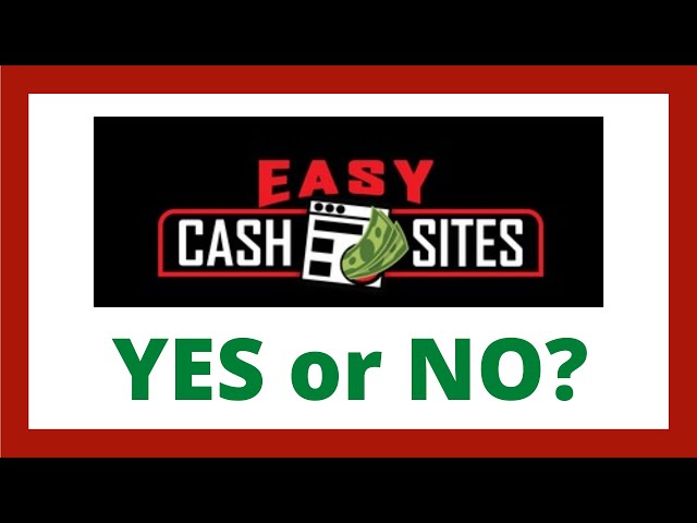Easy Cash Sites Review - Legit System?
