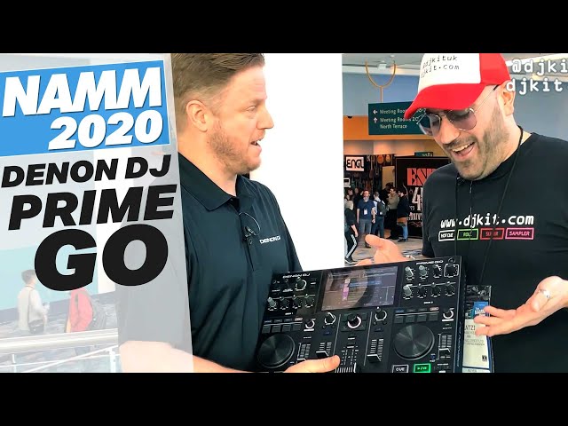 First look at the Denon DJ Prime GO @ NAMM 2020