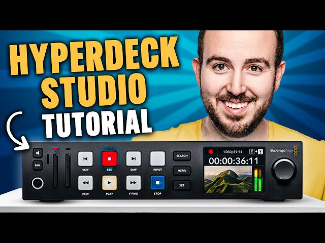 Blackmagic Hyperdeck Studio Video Playback Tutorial