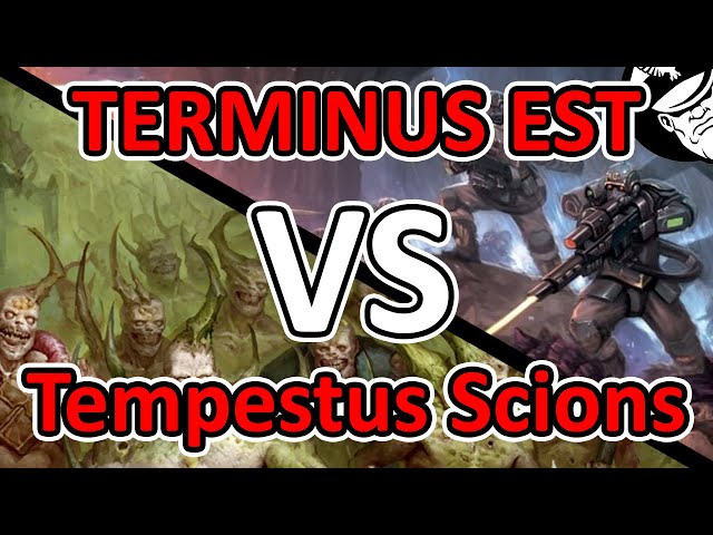 Death Guard Vs Tempestus Scions! | Warhammer 40,000 Battle Report