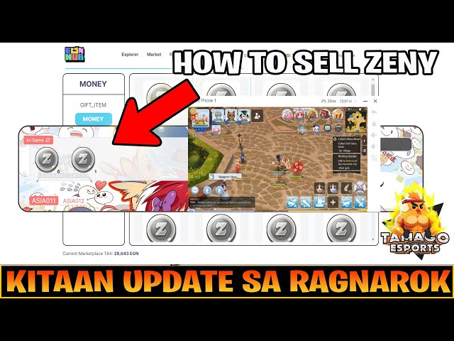 RAGNAROK ZERO ITERNAL LOVE KITAAN UPDATE HOW TO SELL ZENY FROM YOU INVENTORY