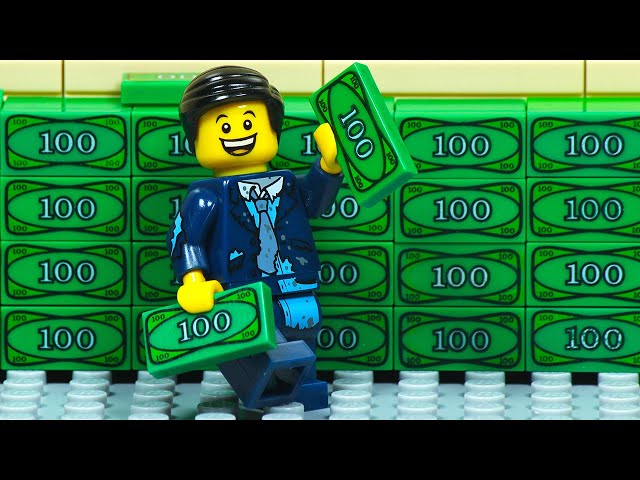 Lego City Homeless Man Fail