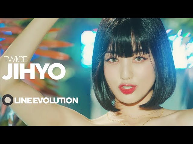 TWICE - JIHYO | Line Evolution • 08/26