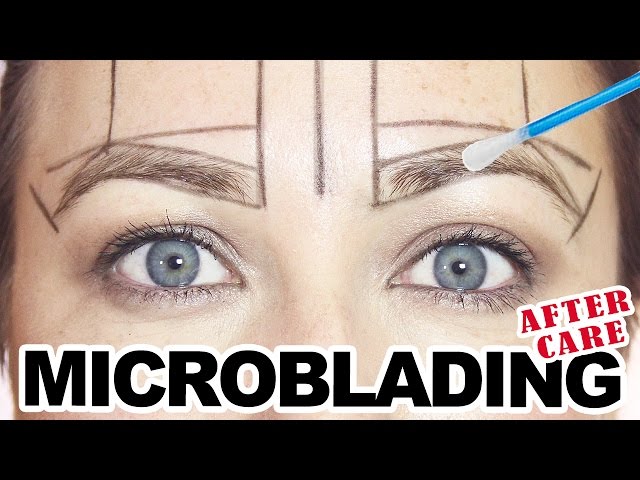 3D Eyebrows Microblading | FAQ & After Care
