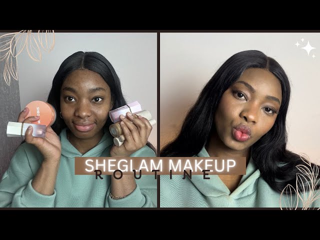 TRYING A FULL FACE OF SHEGLAM FOUNDATION, CONCEALER AND MAKEUP #sheglam #sheglam #sheglamblush