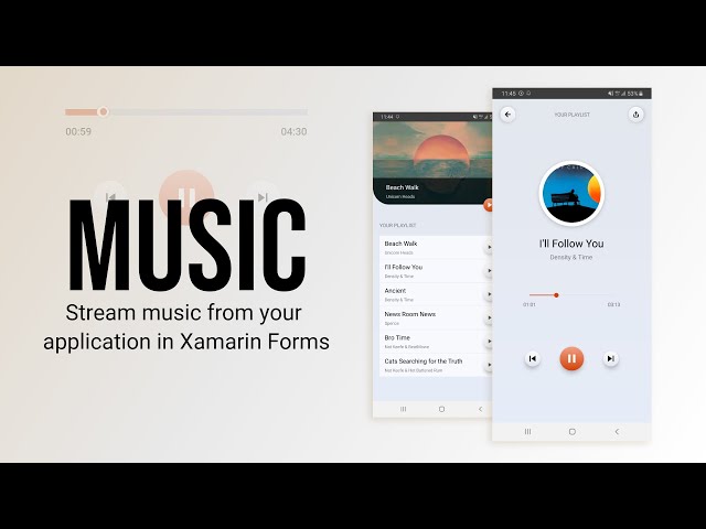 Play Audio in Xamarin Forms | Complete Music Player App | Xamarin Forms Tutorial