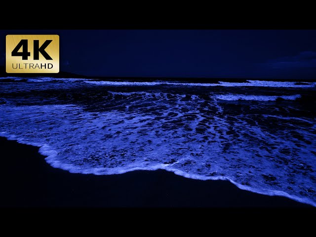 Ocean Night Waves For Deep Sleep - Stronger Than Sleeping Pills, Ocean Sounds for Natural Healing