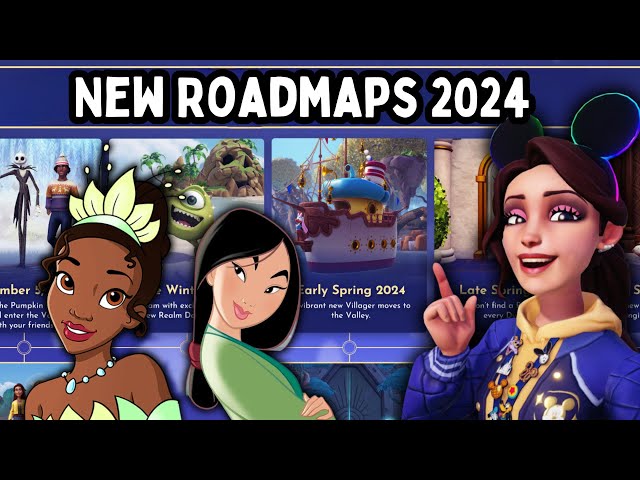 2024 Roadmaps! EVERYTHING Coming to Disney Dreamlight Valley