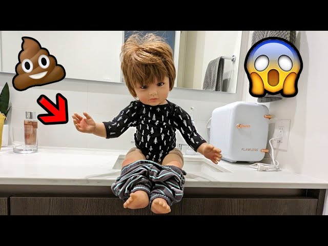 Reborn Boy Pees In Sink And Instantly Regrets It