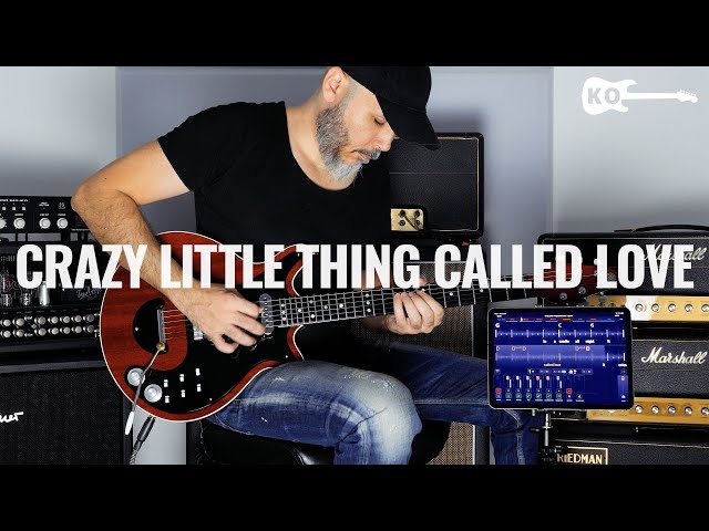 Queen - Crazy Little Thing Called Love - Electric Guitar Cover by Kfir Ochaion - Jamzone App