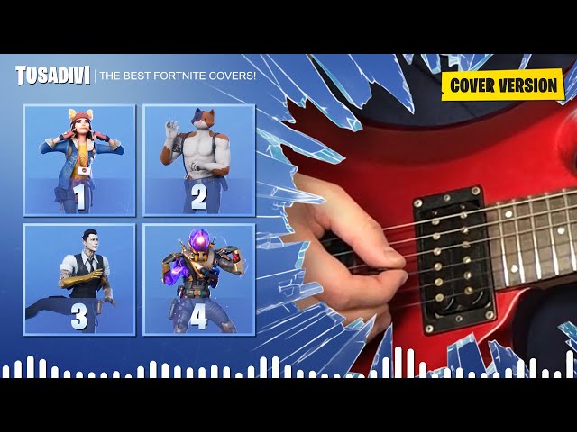 GUESS THE FORTNITE DANCE BY THE MUSIC - COVER VERSION - PART #4 | tusadivi