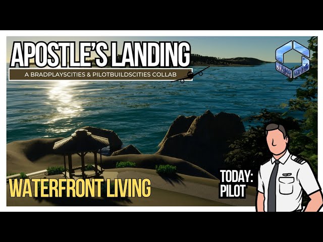 Waterfront Living in Cities Skylines 2! | Apostle's Landing
