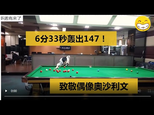 Chinese Rockets Zhao Xintong hits 147 in 6 minutes and 33 seconds [Snooker Angel]