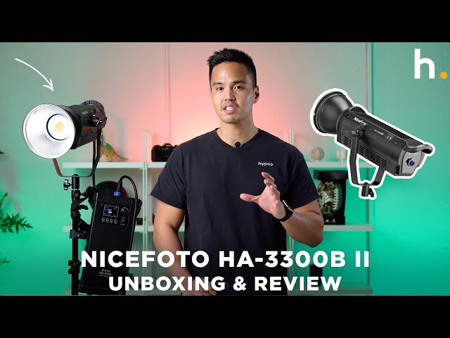 NiceFoto HA-3300B II LED Video Light | Unboxing & Review