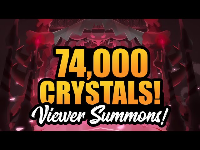 HUGE! 74K Crystal Summons for Viewer! -Cookie Run Kingdom