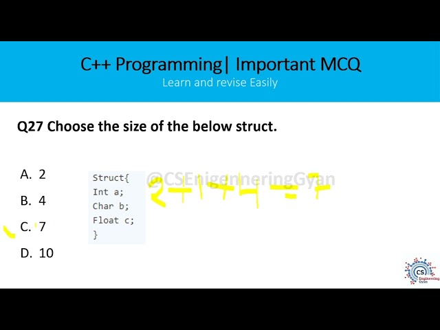 Top 50 C++ interview questions and answers | C++ Programming for Beginners to Advance