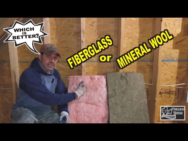 Difference Between Fiberglass & Mineral Wool Insulation Batt  (Phillips Vision: Episode - 113)